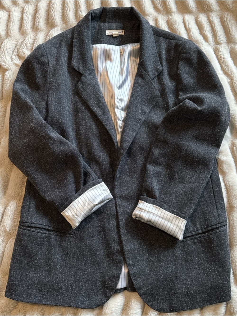 Silence + Noise by Urban Outfitters Oversized Boyfriend Blazer | Size M